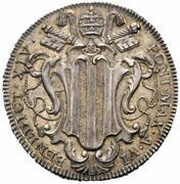 1 Testone - Benedict XIV obverse image