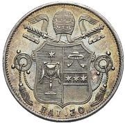 30 Baiocchi - Gregory XVI, Vatican City, 1834 reverse image