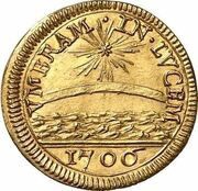 ½ Scudo d'Oro - Clement XI, Vatican City, 1706 reverse image