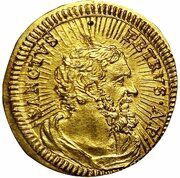 ½ Scudo d'Oro - Clement XI, Vatican City, 1709 reverse image
