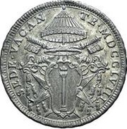 ½ Scudo Sede Vacante obverse image