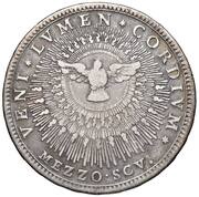 ½ Scudo - Carlo Rezzonico Sede vacante, Vatican City, 1774 reverse image