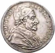 ½ Piastra - Innocent XII PARATE VIAM DOMINI obverse image