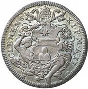 ½ Piastra - Clement XI CRESCENTINVS MARTYR VRBINI PATRONVS obverse image