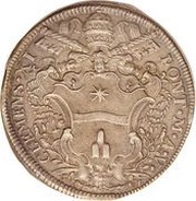 ½ Piastra - Clement XI CIVITAS VRBINI obverse image