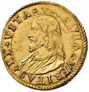 1 Scudo d'Oro - Julius III, Vatican City, 1550-1555 reverse image