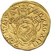 1 Scudo d'Oro - Gregory XIII obverse image