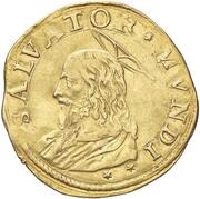 1 Scudo d'Oro - Sixtus V, Vatican City, 1587-1588 reverse image