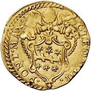 1 Scudo D'Oro - Clement VIII obverse image