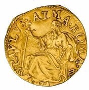 1 Scudo d'Oro - Paul V, Vatican City, 1606 reverse image