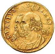 1 Scudo d'Oro - Paul V, Vatican City, 1608 reverse image