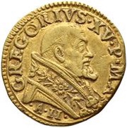 1 Scudo d'Oro - Gregory XV obverse image