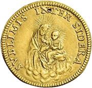 1 Scudo d'Oro - Clement X, Vatican City, 1670-1676 reverse image
