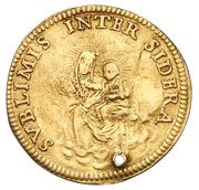 1 Scudo - Innocent XI, Vatican City, 1681 reverse image