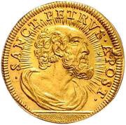 1 Scudo d'Oro - Innocent XII, Vatican City, 1691 reverse image