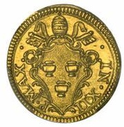 1 Scudo d'Oro - Innocent XII Holy Door obverse image