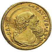 1 Scudo d'Oro - Clement XI, Vatican City, 1705 reverse image