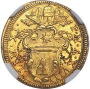1 Scudo d'Oro - Clemente XI VT FACIANT IVSTITIAS ET ELEEMOSYN obverse image