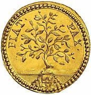 1 Scudo d'Oro - Clement XI, Vatican City, 1720 reverse image