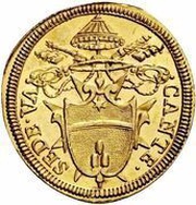 1 Scudo d'Oro - Annibale Albani Sede Vacante obverse image