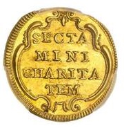 1 Scudo d'Oro - Innocent XIII, Vatican City, 1722 reverse image