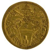 1 Scudo d'Oro - Annibale Albani Sede Vacante obverse image