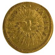 1 Scudo d'Oro - Annibale Albani Sede Vacante, Vatican City, 1724 reverse image