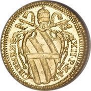 1 Scudo d'Oro - Clemente XII LVMEN RECTIS obverse image