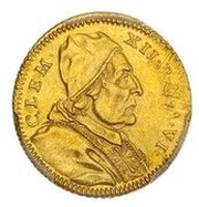 Scudo d'Oro - Clement XII obverse image