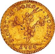 ½ Doppia - Pius VI With value obverse image