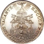 1 Scudo Sede Vacante obverse image