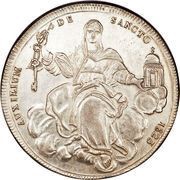 1 Scudo Sede Vacante, Vatican City, 1823 reverse image