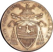 1 Scudo - Pietro Francesco Galleffi Sede Vacante obverse image