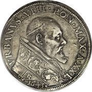 1 Piastra - Urbano VIII St. Peter and Paul obverse image