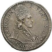 1 Piastra - Innocent X obverse image