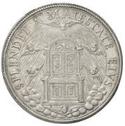 1 Piastra - Clement IX, Vatican City, 1667-1669 reverse image
