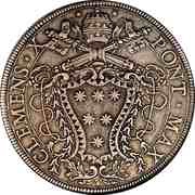 1 Piastra - Clemente X VT AMVNDETIS MAGIS - Port of Civitavecchia obverse image