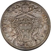 1 Piastra - Clemente X Jubilee - DILIGIT DNVS PORTAS SION obverse image