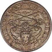 1 Piastra Sede Vacante obverse image