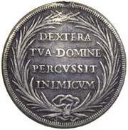 1 Piastra - Innocenzo XI, Vatican City, 1676-1689 reverse image