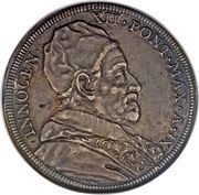 1 Piastra - Innocenzo XII Jubilee obverse image
