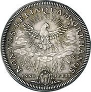 1 Piastra - Giovanni Battista Spinola Sede Vacante, Vatican City, 1700 reverse image