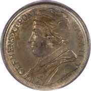 1 Piastra - Clemente XI DOMINUS ELEGIT TE HODIE - St. Clement obverse image
