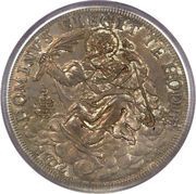 1 Piastra - Clemente XI DOMINUS ELEGIT TE HODIE - St. Clement, Vatican City, 1702 reverse image