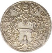 1 Piastra - Clement XI obverse image