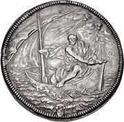 1 Piastra - Clemente XI, Vatican City, 1706 reverse image