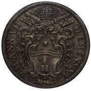 1 Piastra - Clemente XI obverse image