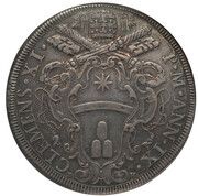 1 Piastra - Clemente XI obverse image