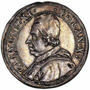 1 Piastra - Clemente XI obverse image