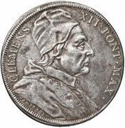 1 Piastra - Clement XII obverse image